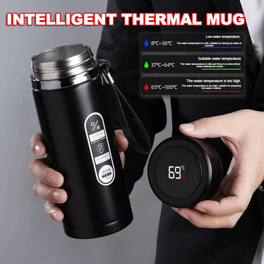 Smart Temperature Thermos Bottle