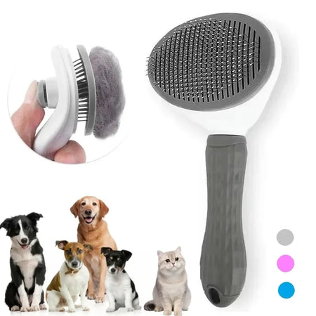 Easy Clean Pet Grooming Brush